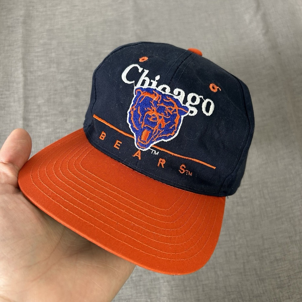 Vintage Official NFL Chicago Bears Eastport Snapback Embroidered NFL Hat Cap